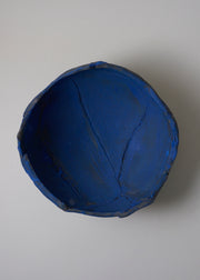 Slab Bowl in Brushed Cobalt - Victoria Morris